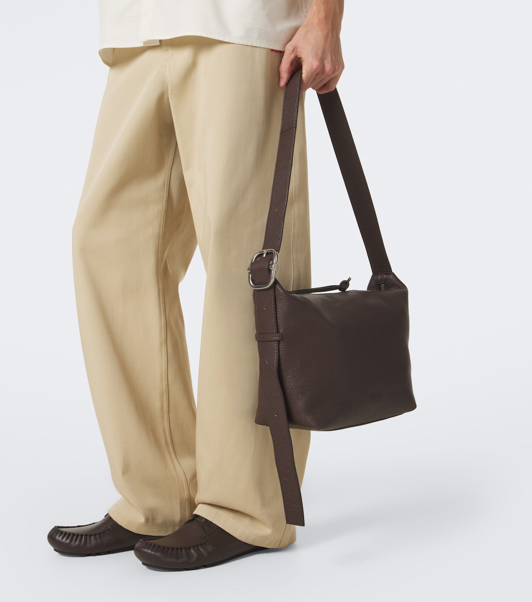 Loewe - Loop Medium leather shoulder bag