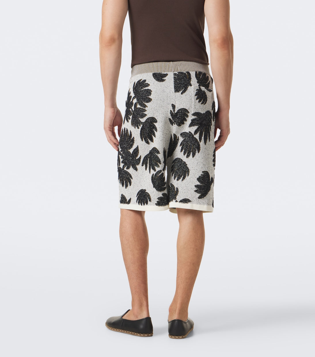 Commas - Jacquard terry shorts
