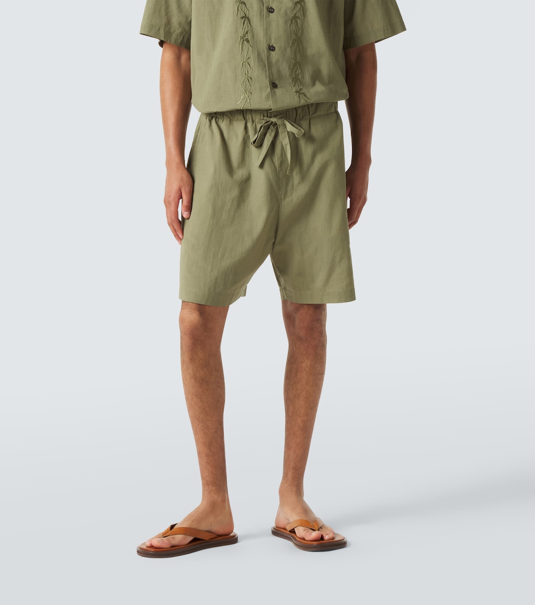 Commas - Mid-rise shorts