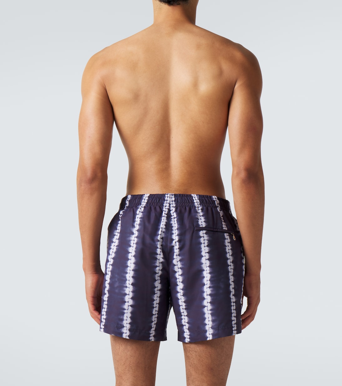 Commas - Striped swim trunks