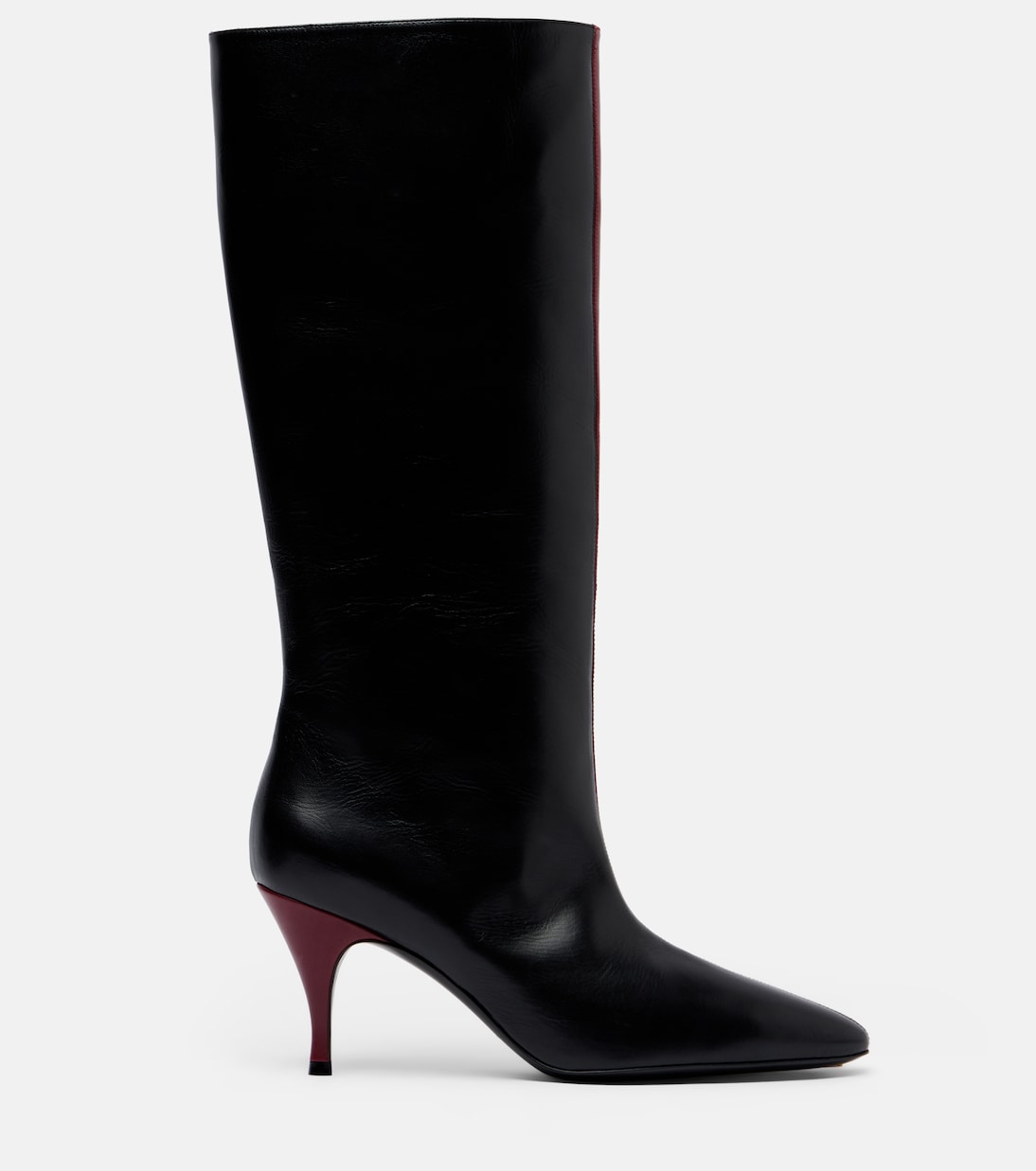 Herbert Levine - Two Faced leather knee-high boots