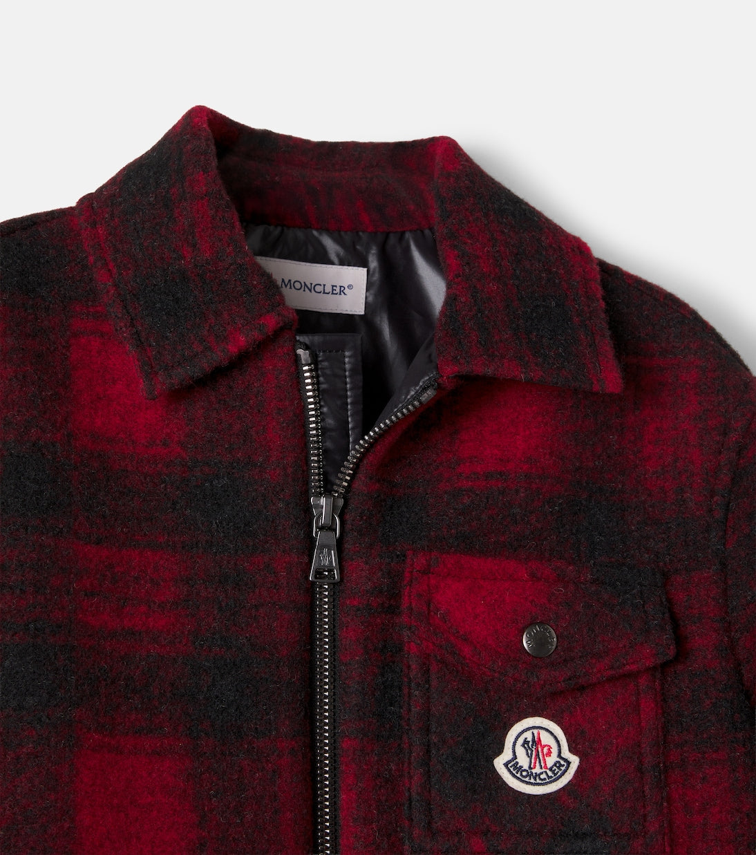 Moncler Enfant - Checked jacket