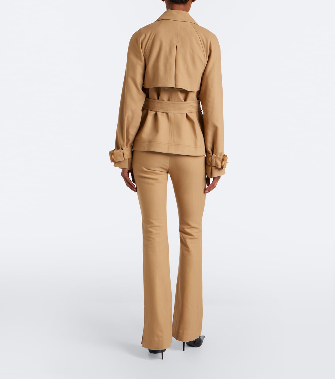 Veronica Beard - Corbette twill flared pants
