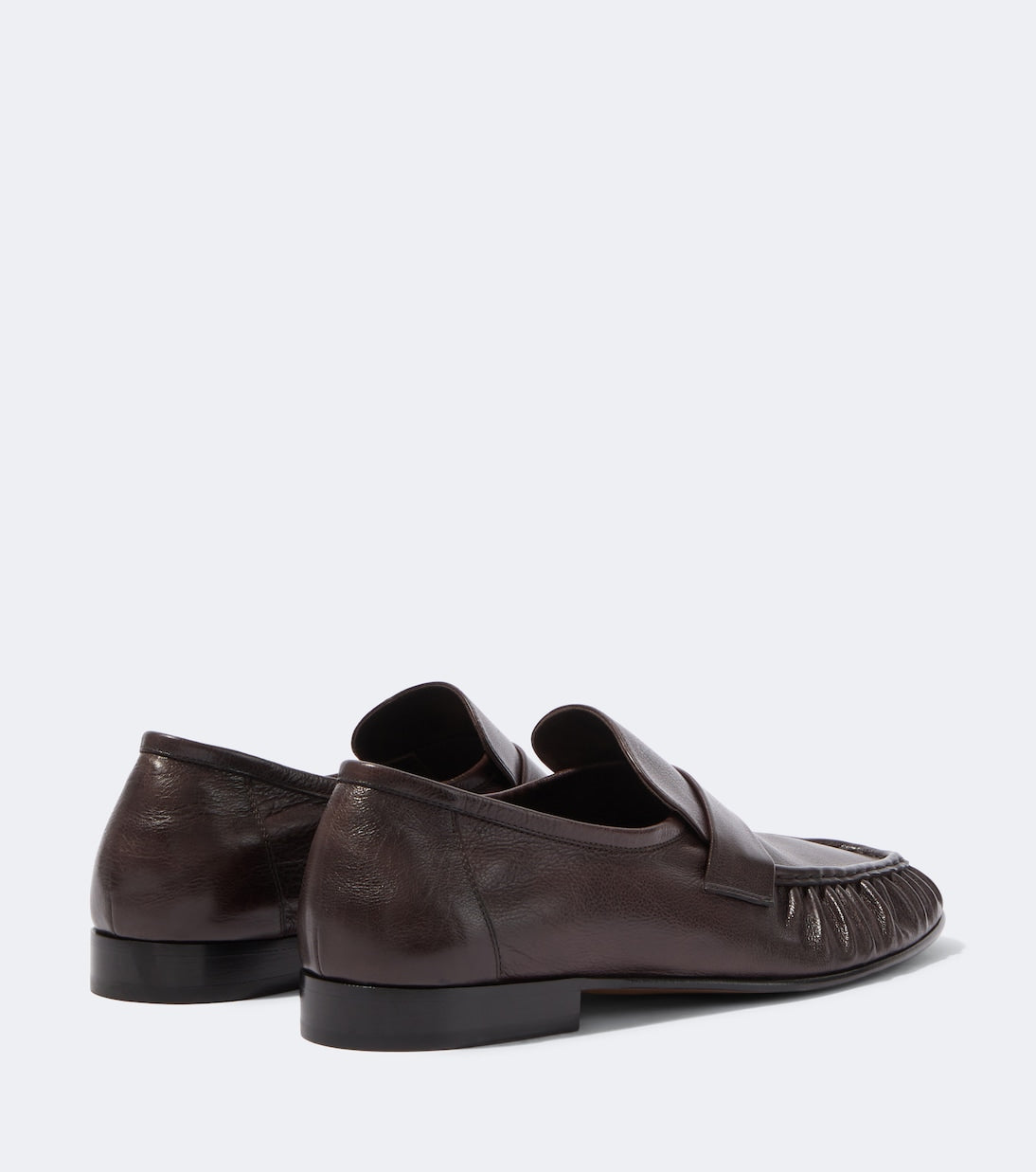 The Row - Soft leather loafers