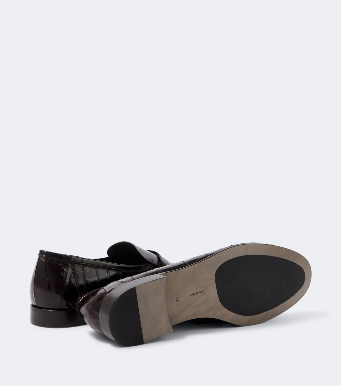 The Row - Soft eel leather loafers