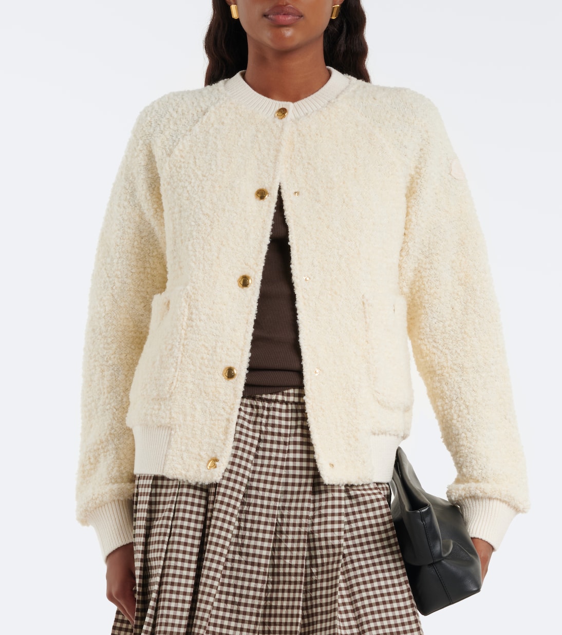 Moncler - Bouclé cardigan