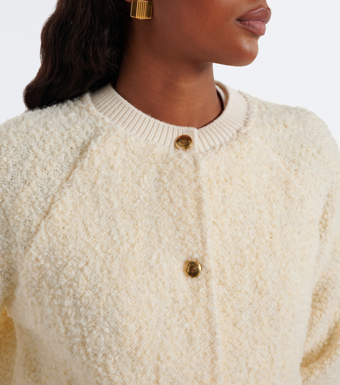 Moncler - Bouclé cardigan