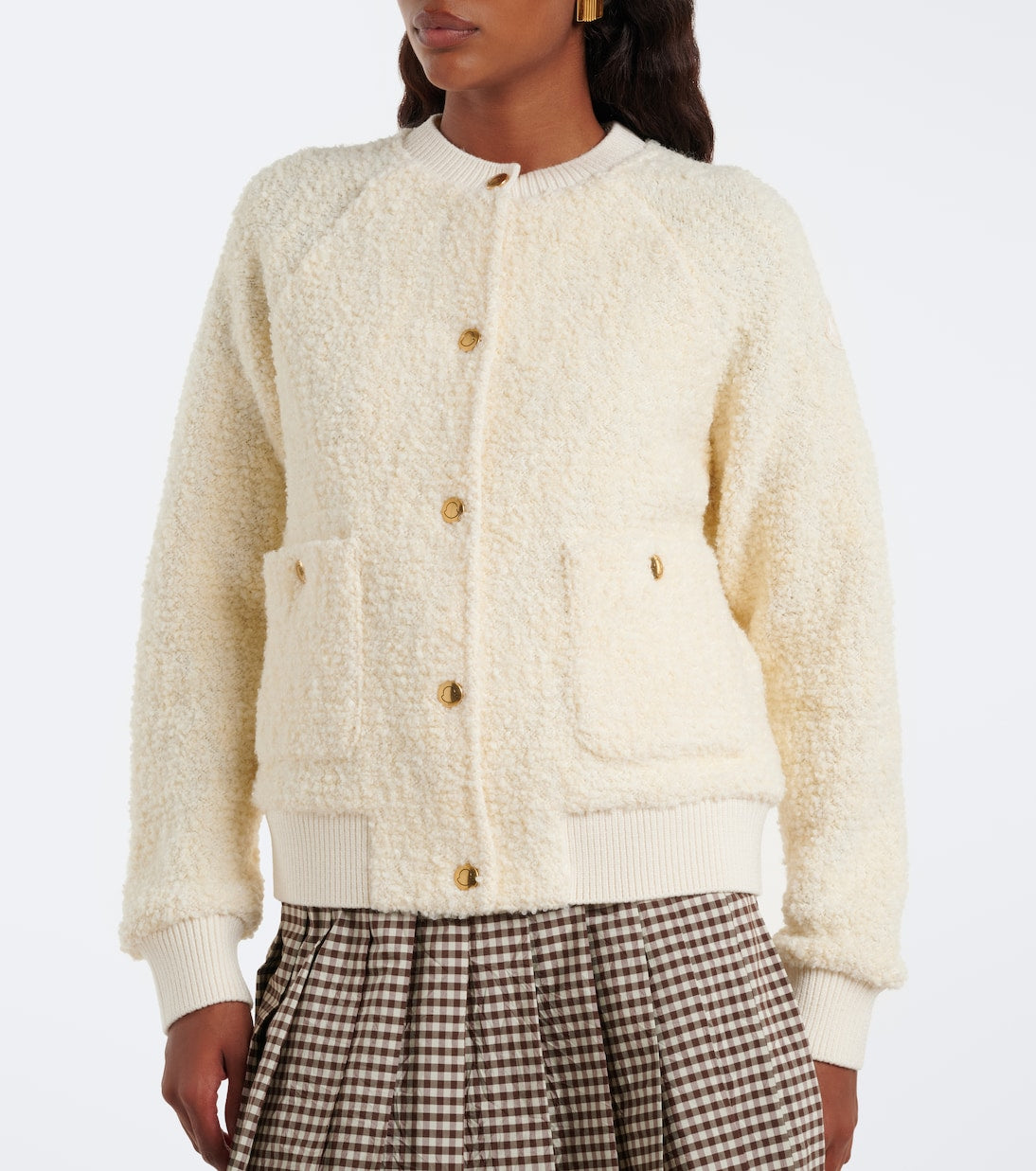 Moncler - Bouclé cardigan
