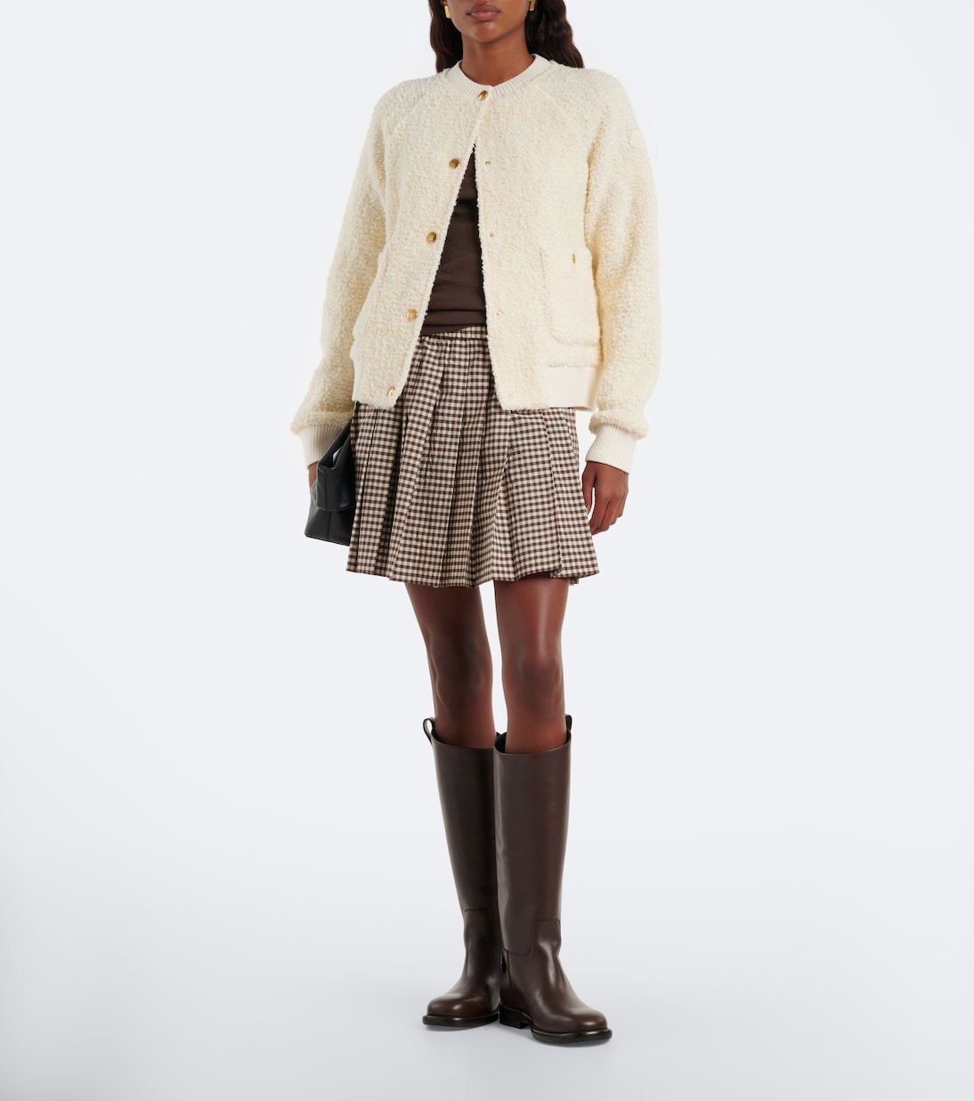Moncler - Bouclé cardigan