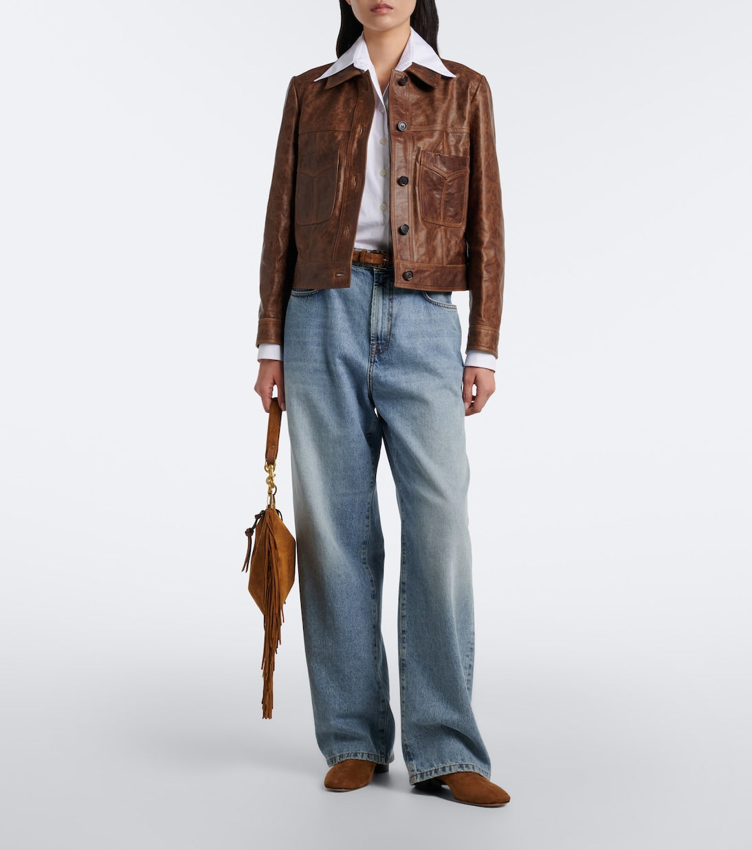Nili Lotan - Susannah leather jacket