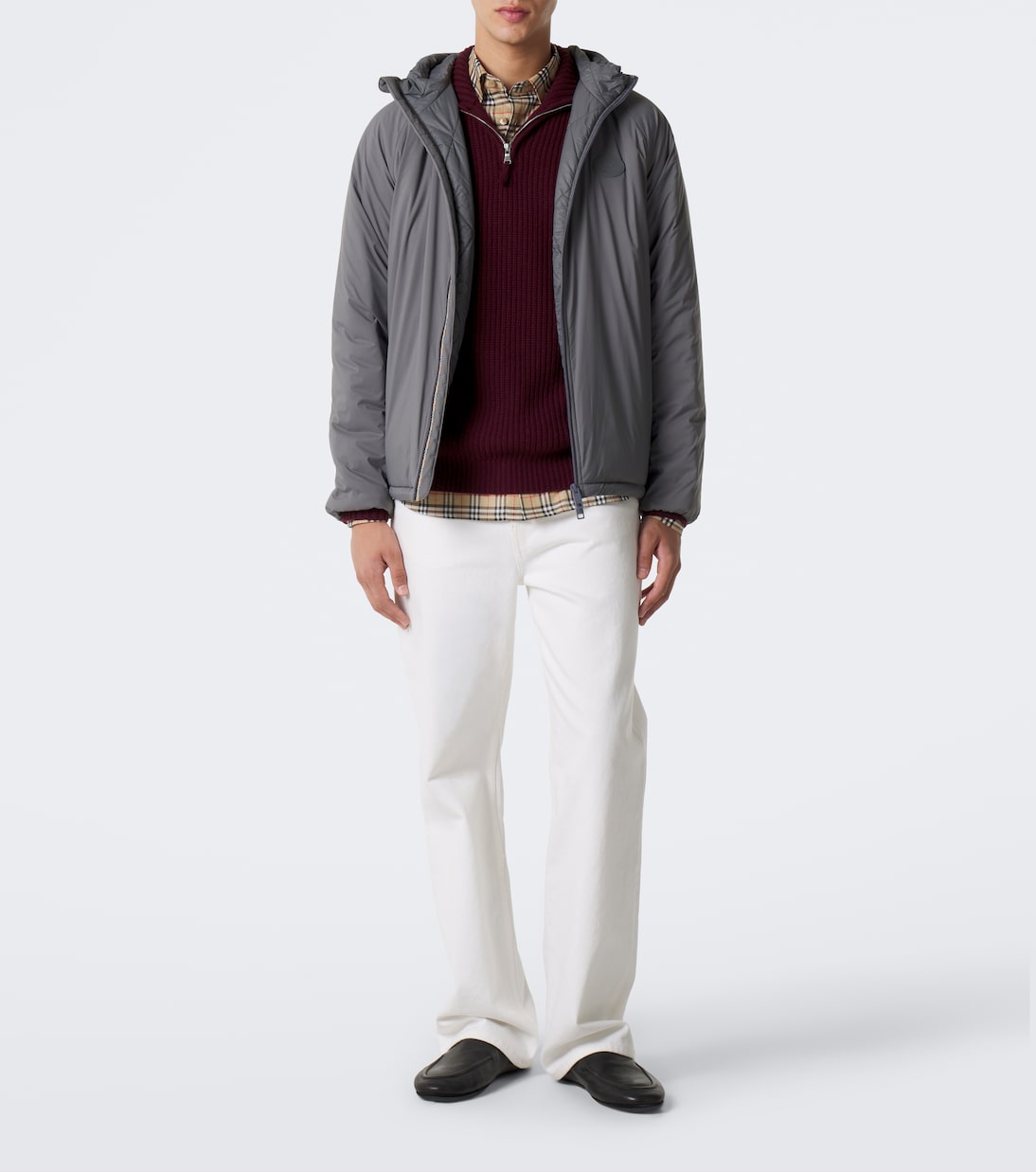 Burberry - Hooded padded technical jacket