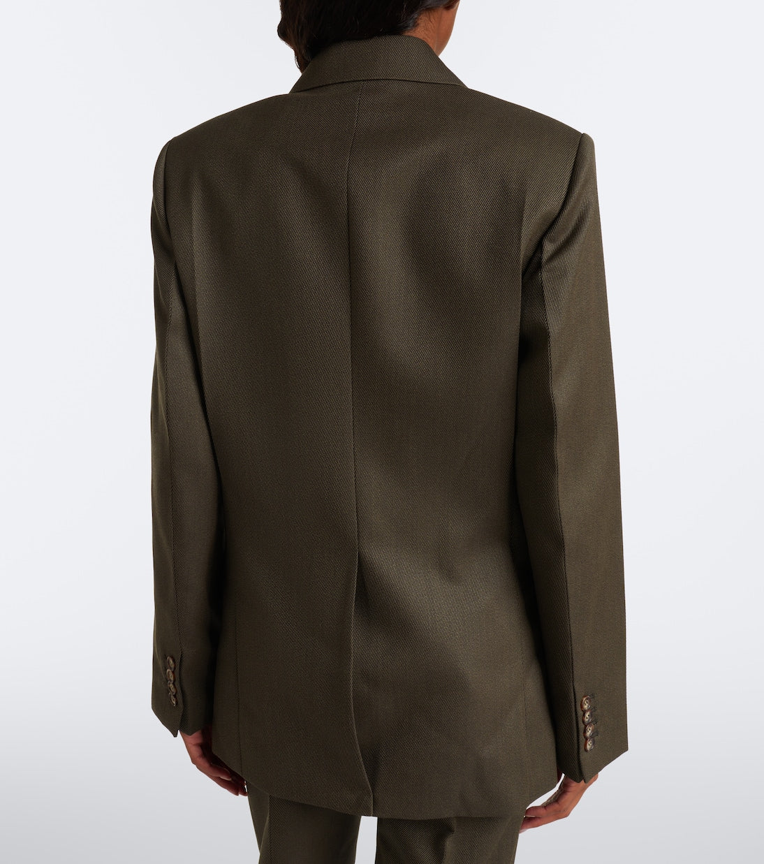 Victoria Beckham - Virgin wool twill blazer