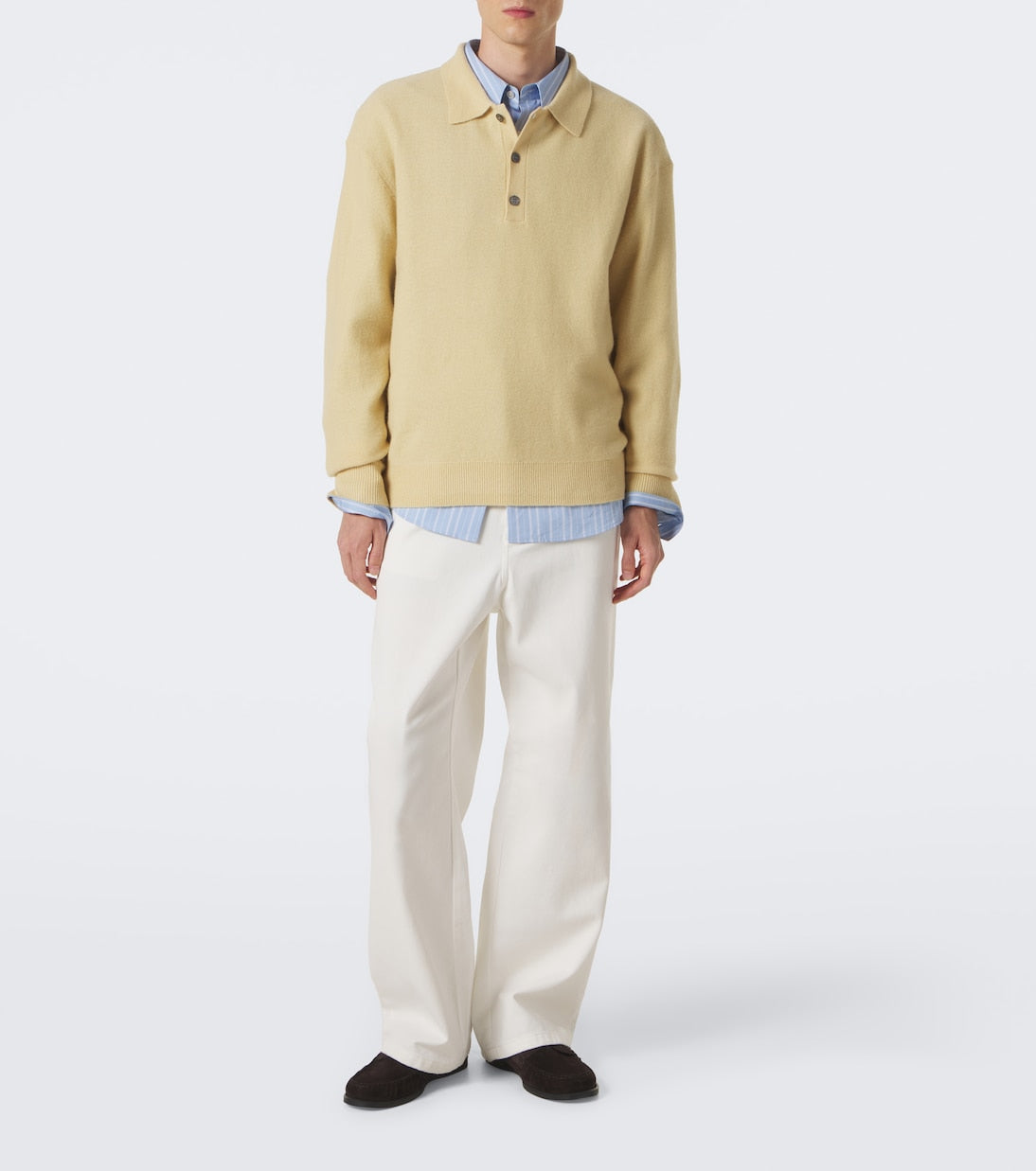 Frame - Wool polo sweater