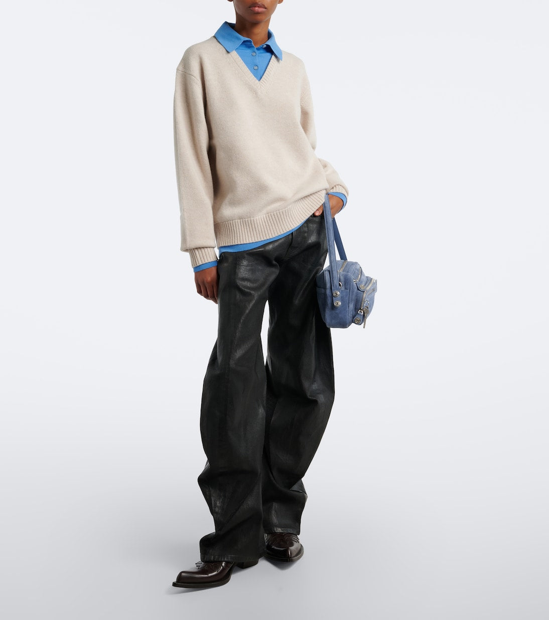 Acne Studios - Layered wool sweater