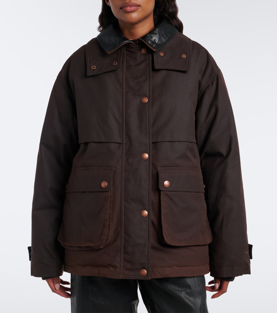 Acne Studios - Oversized cotton canvas down jacket