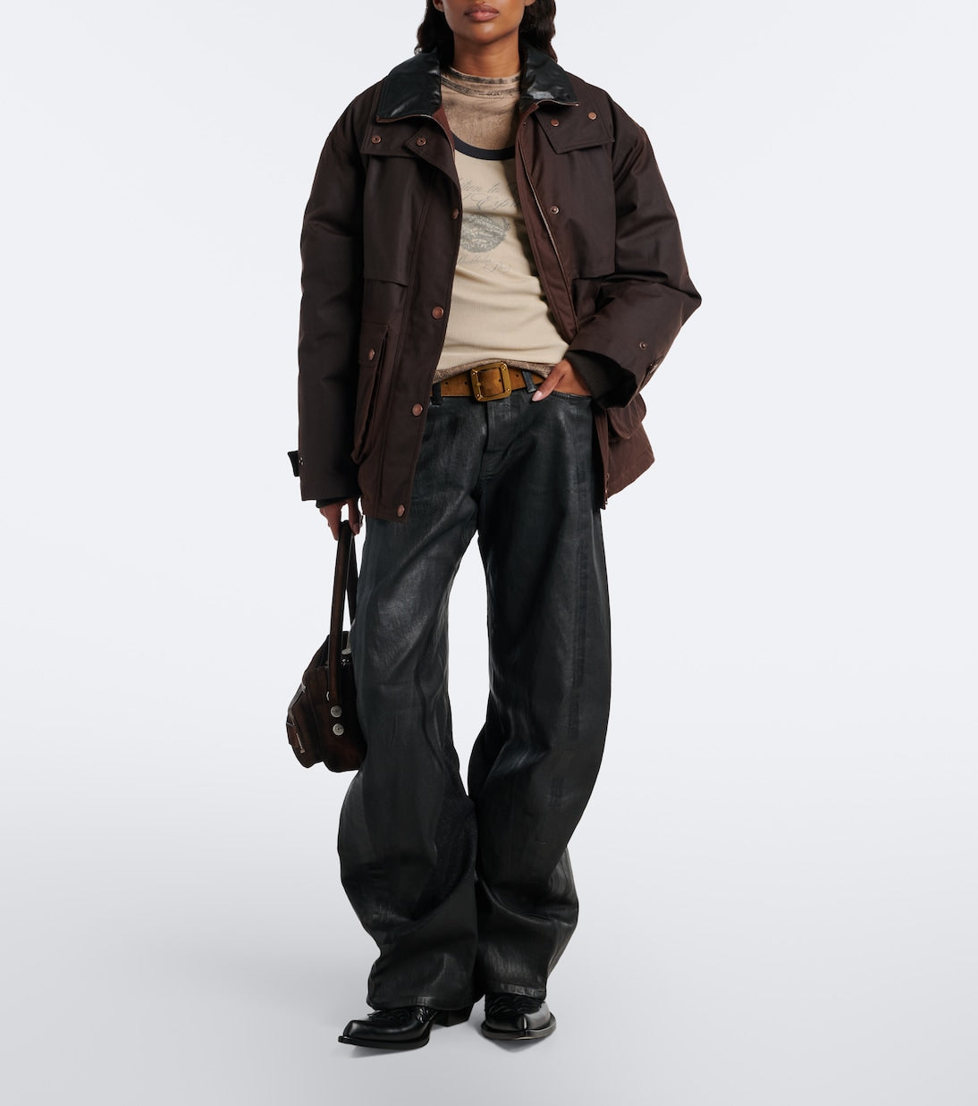 Acne Studios - Oversized cotton canvas down jacket