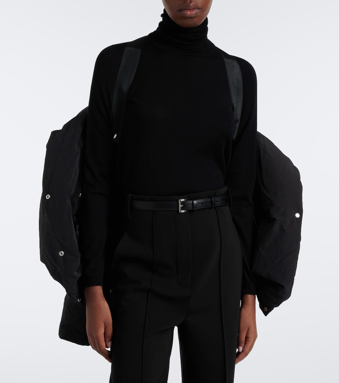 Sportmax - Cropped hooded down jacket