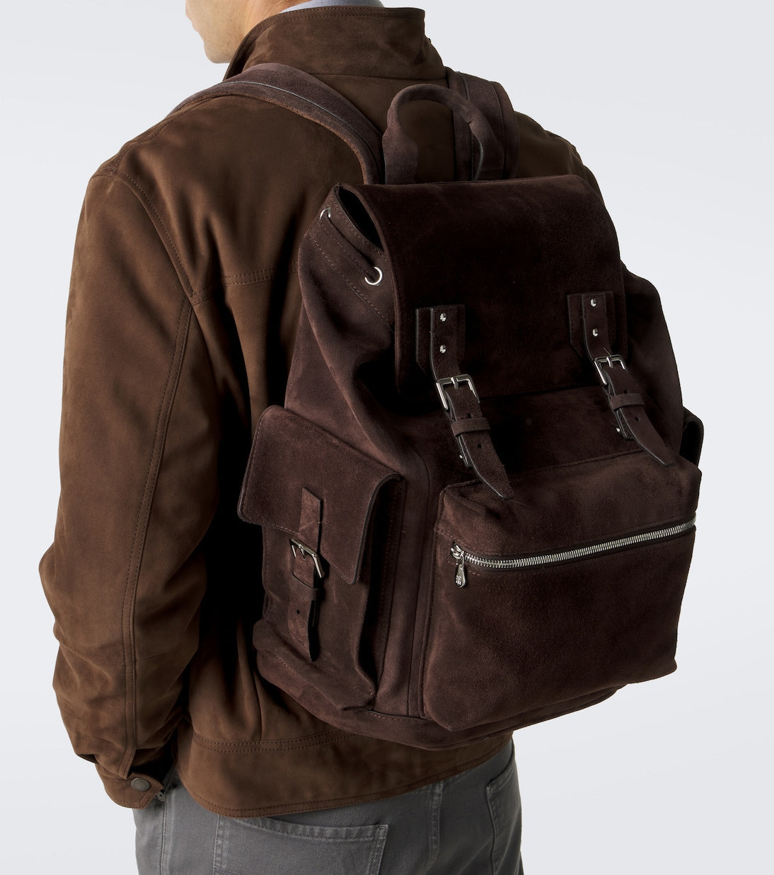 Brunello Cucinelli - Suede backpack