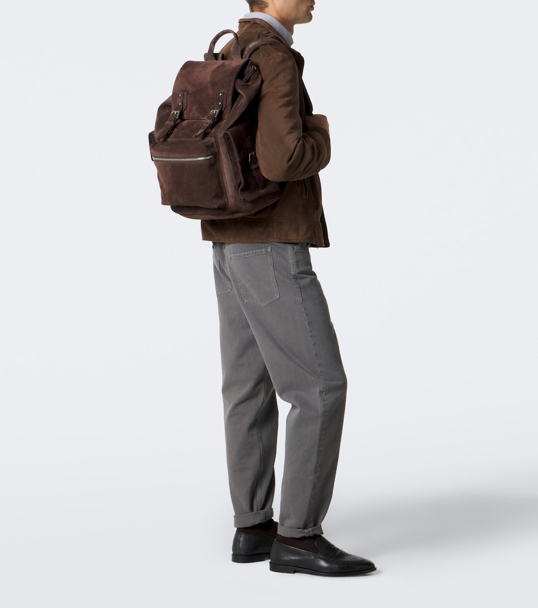 Brunello Cucinelli - Suede backpack