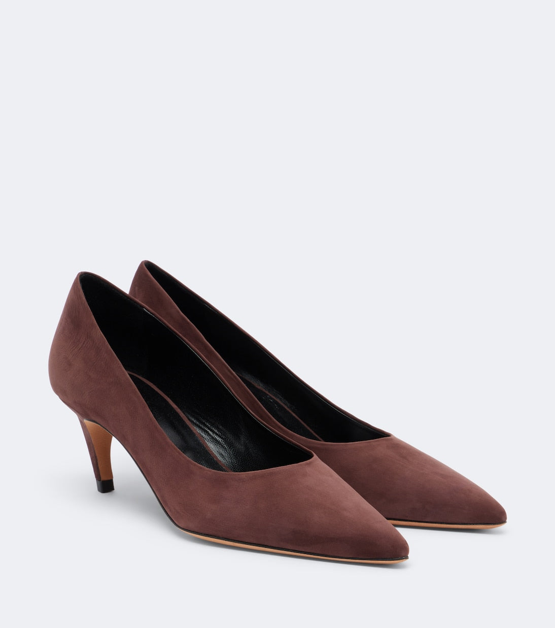 JUDE - Blade suede pumps