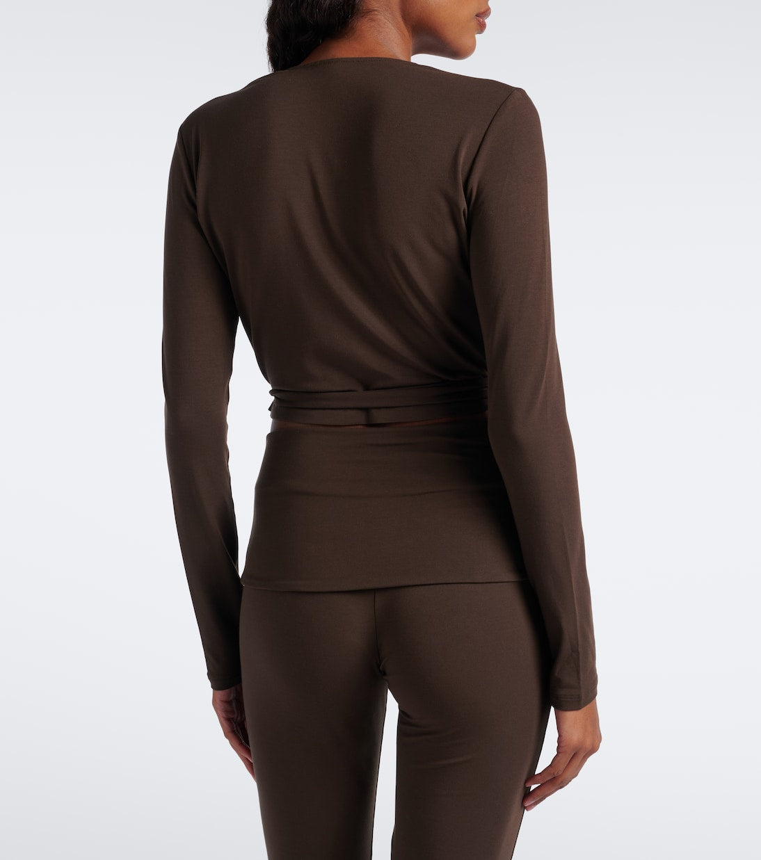 Norba - Jersey wrap top