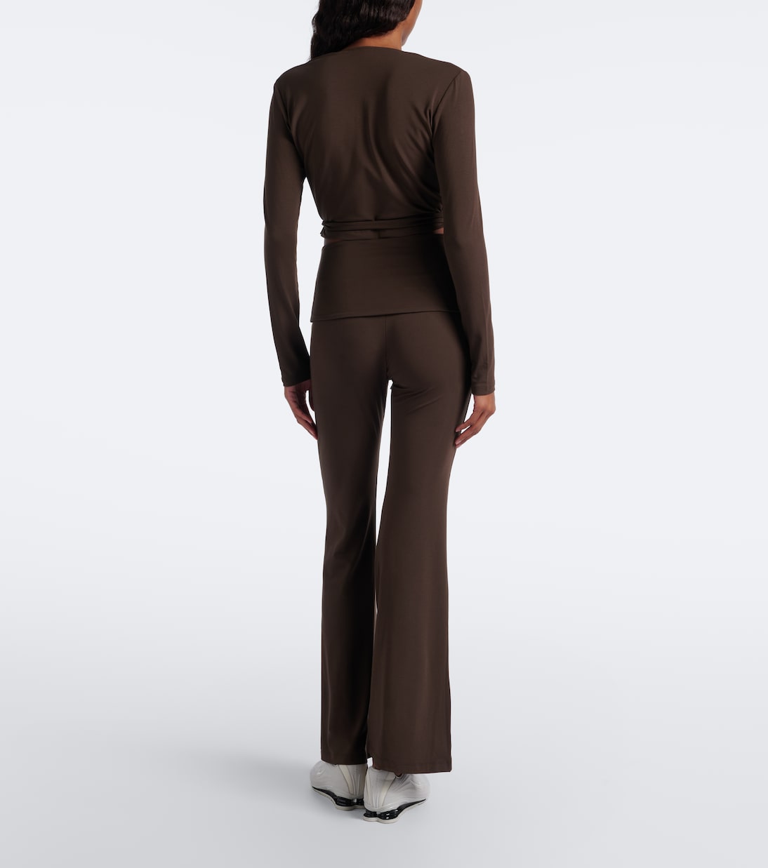 Norba - Jersey wrap top