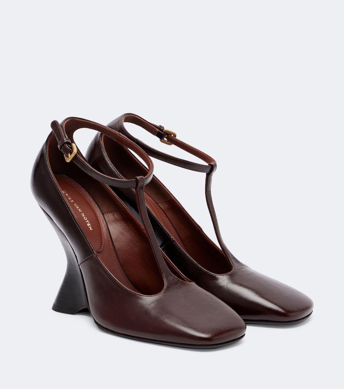 Dries Van Noten - Leather wedges