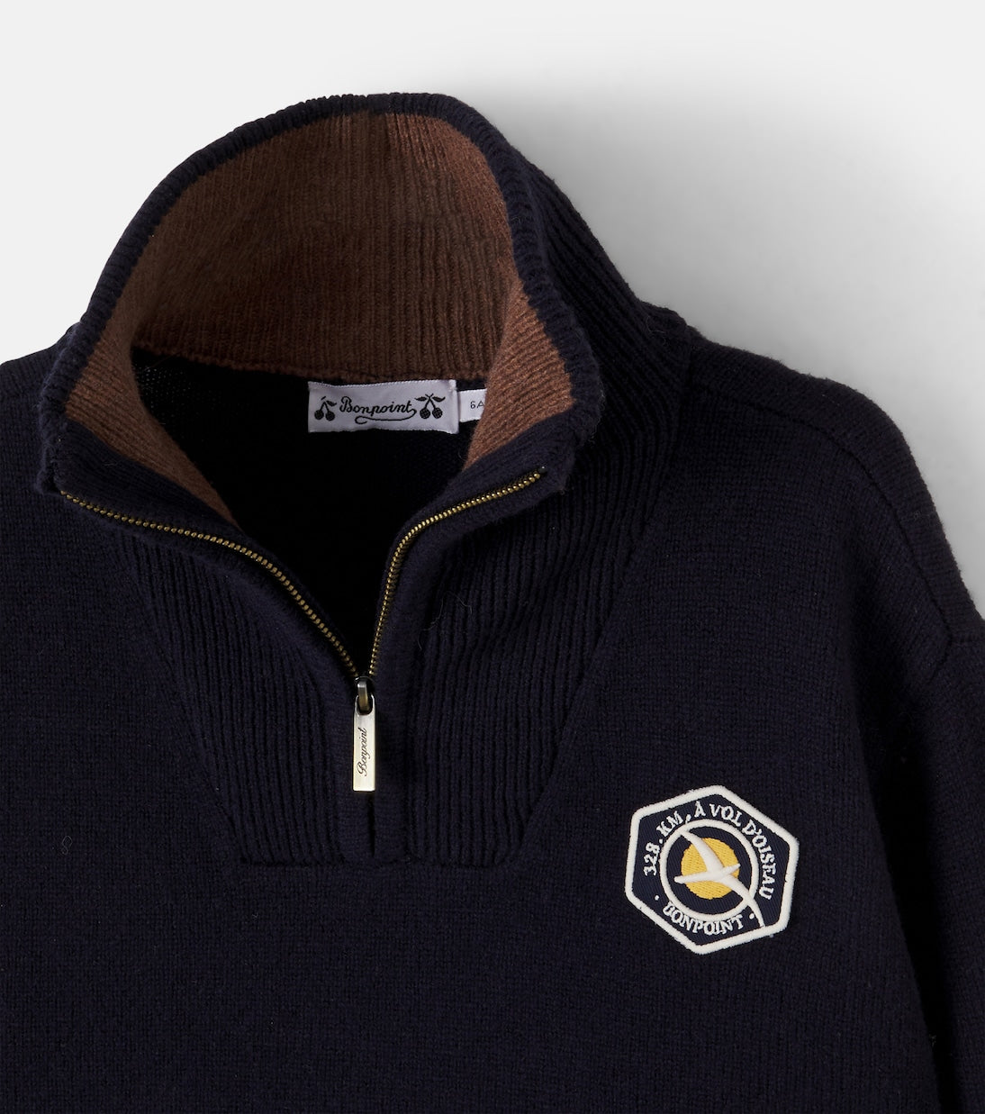 Bonpoint - Marinus wool half-zip sweater