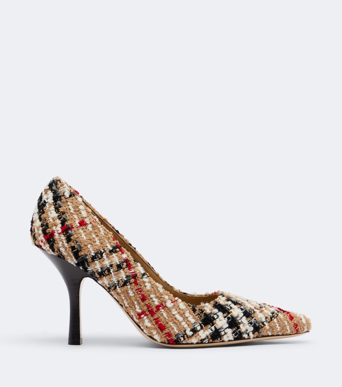 Burberry - Burberry Check bouclé pumps
