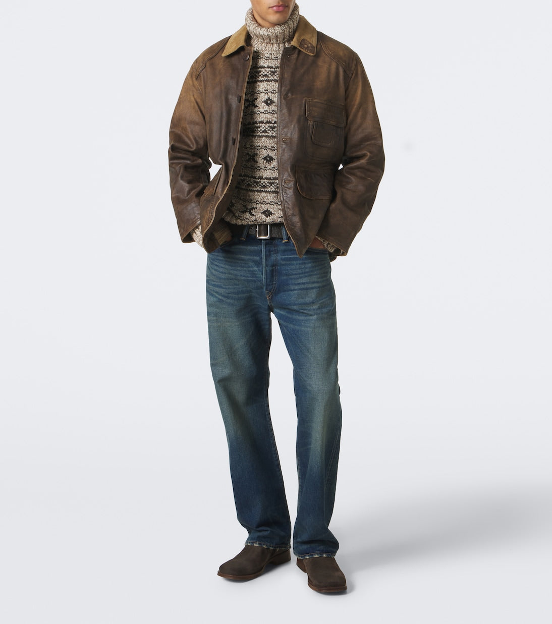 RRL - Wool-blend turtleneck sweater