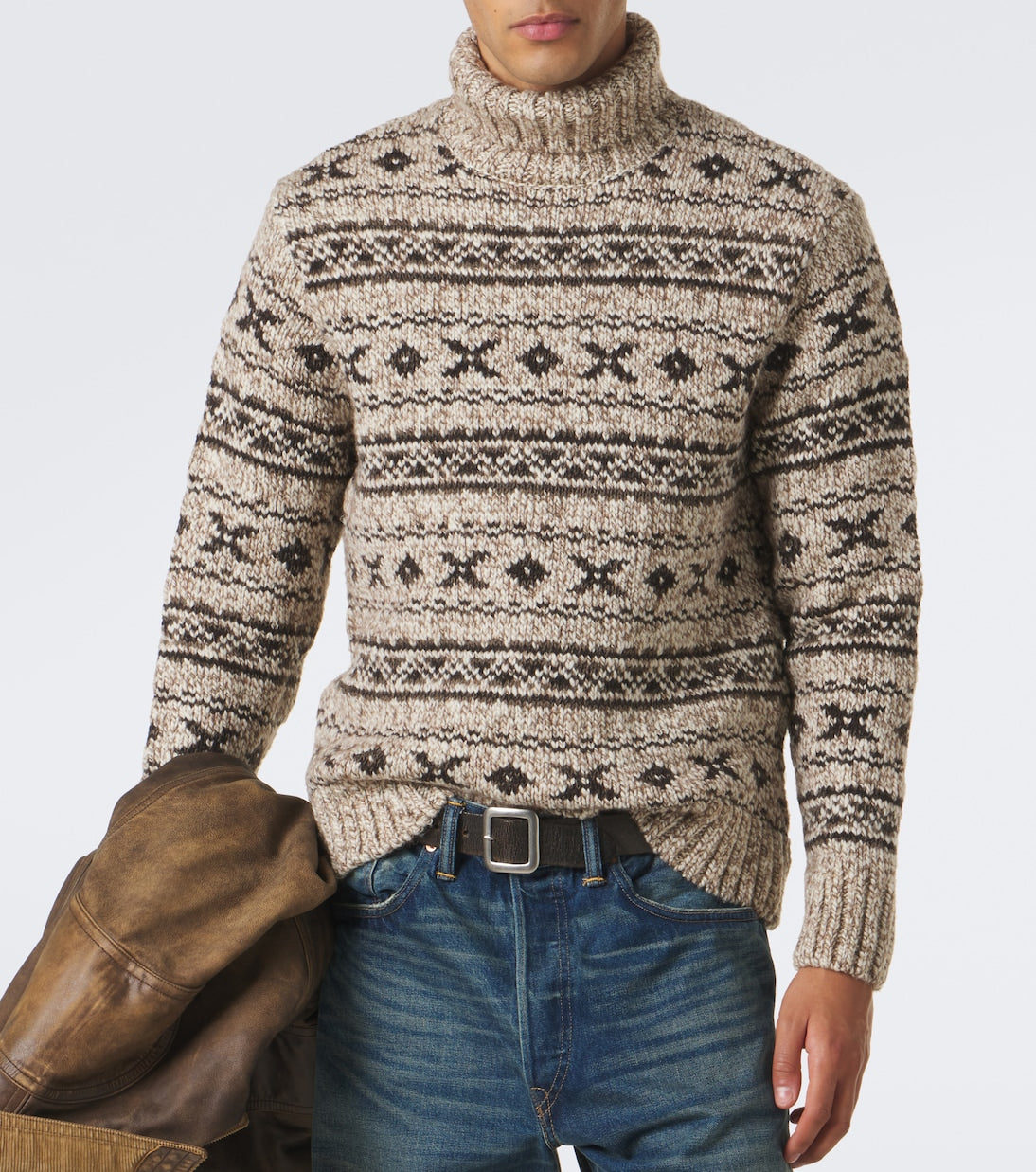 RRL - Wool-blend turtleneck sweater