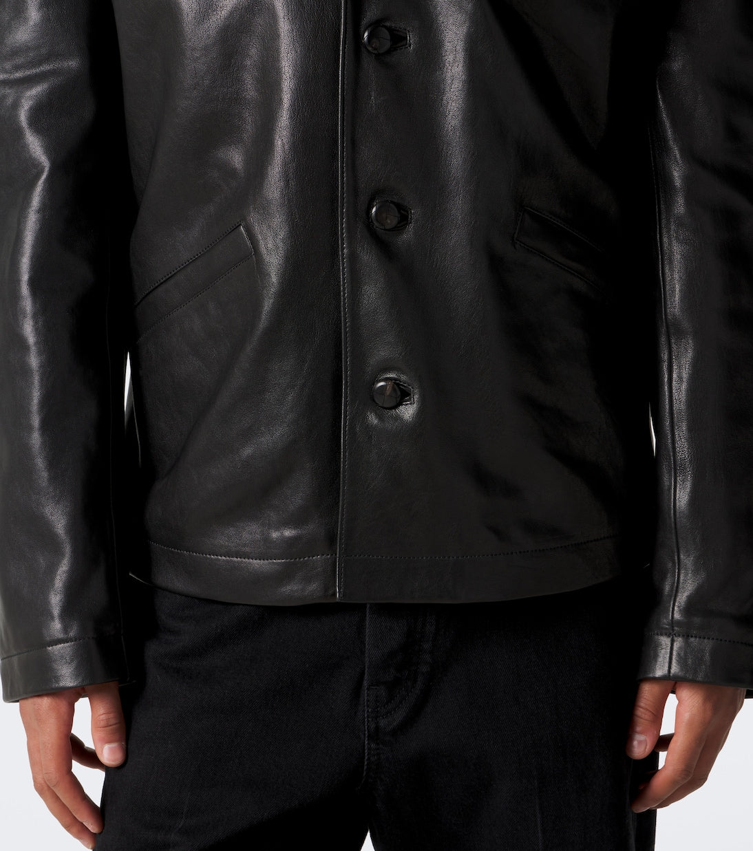 Lemaire - Leather jacket