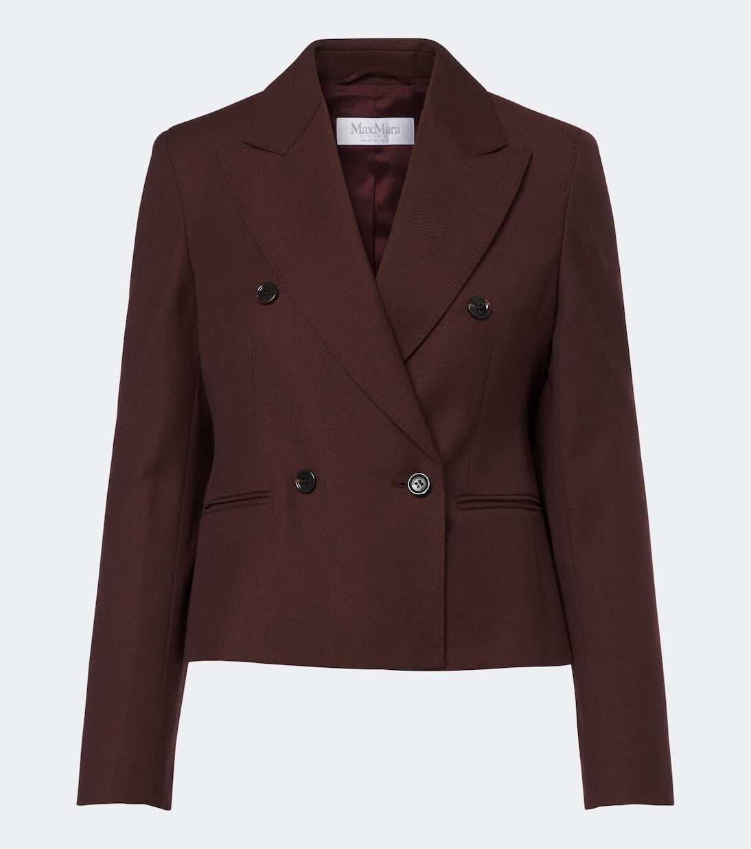 Max Mara - Double-breasted virgin wool blazer