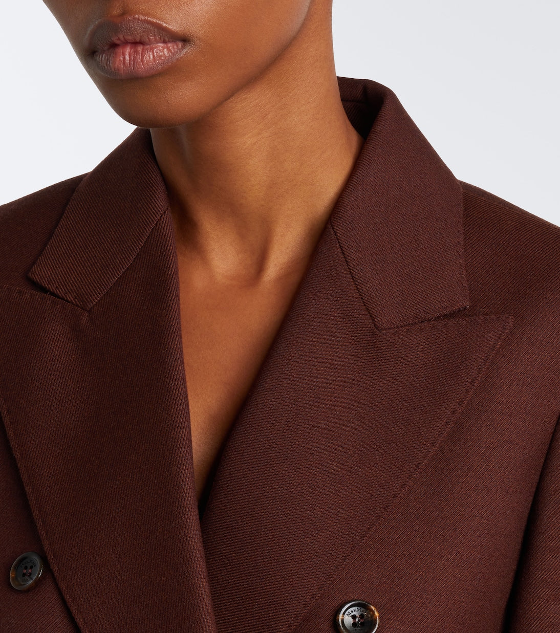 Max Mara - Double-breasted virgin wool blazer