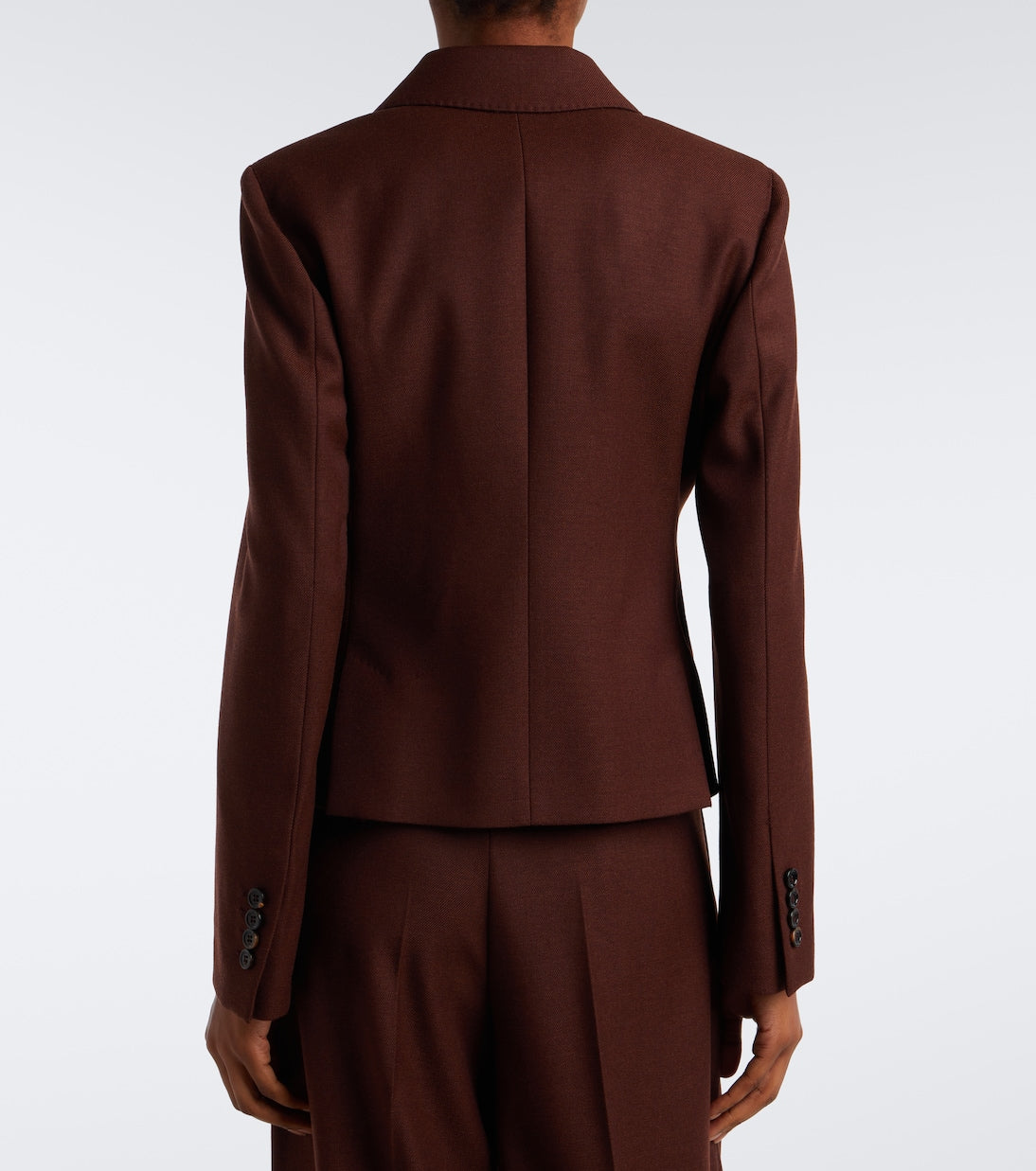 Max Mara - Double-breasted virgin wool blazer