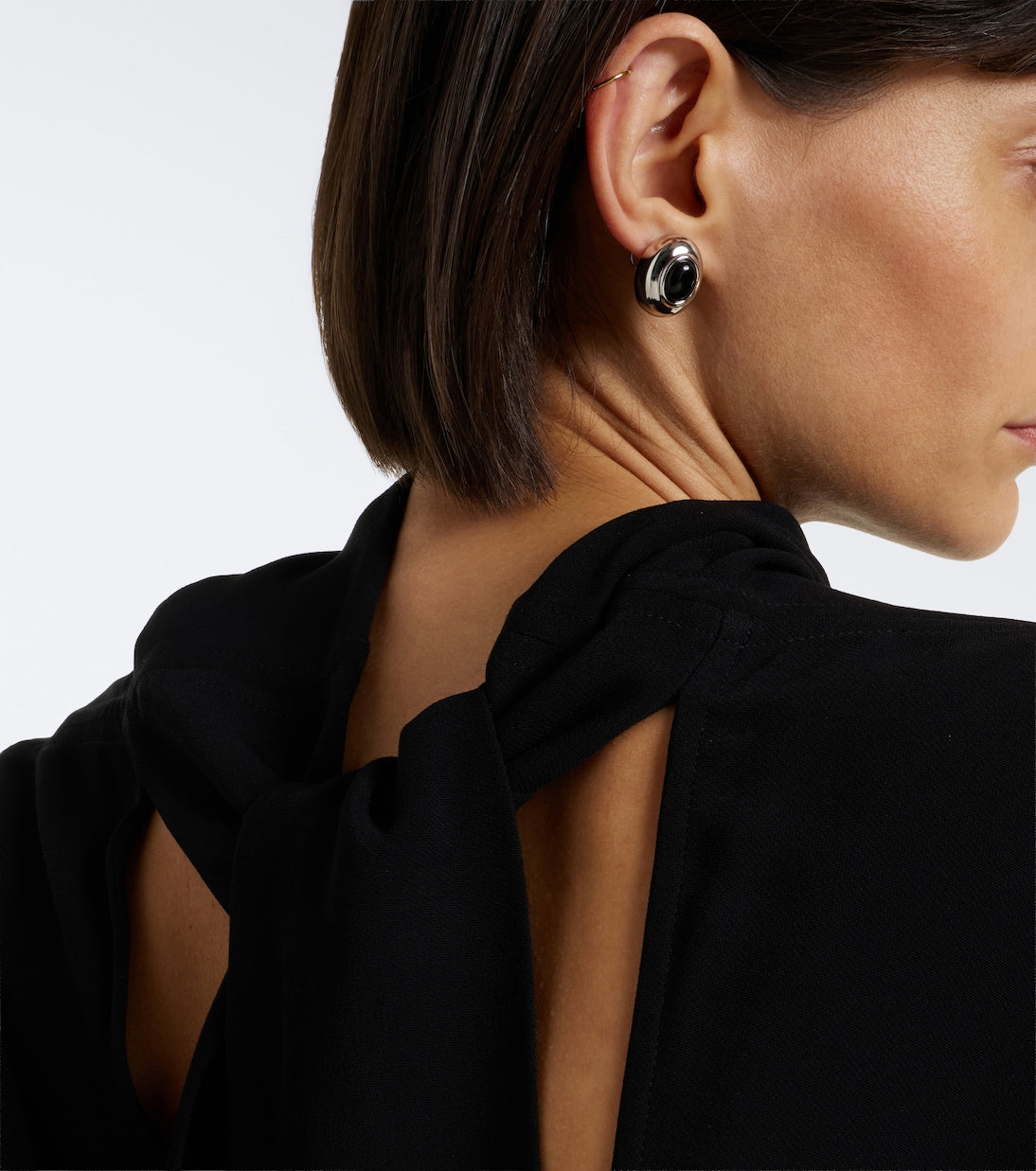 Déhanche - Onyx stud earrings