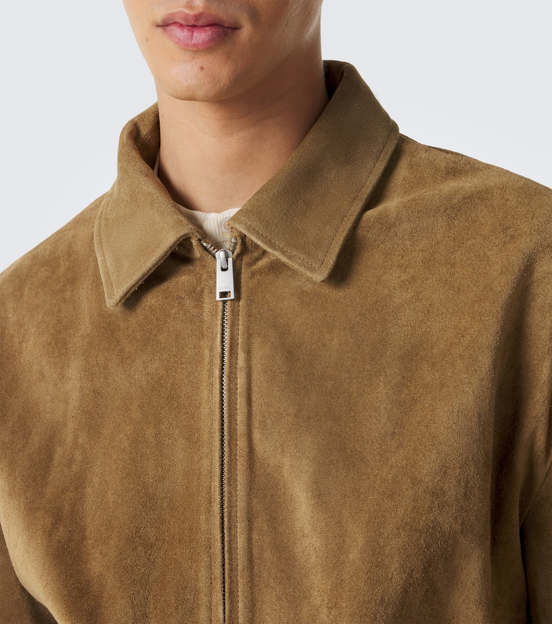 Arma - Maddox suede blouson jacket