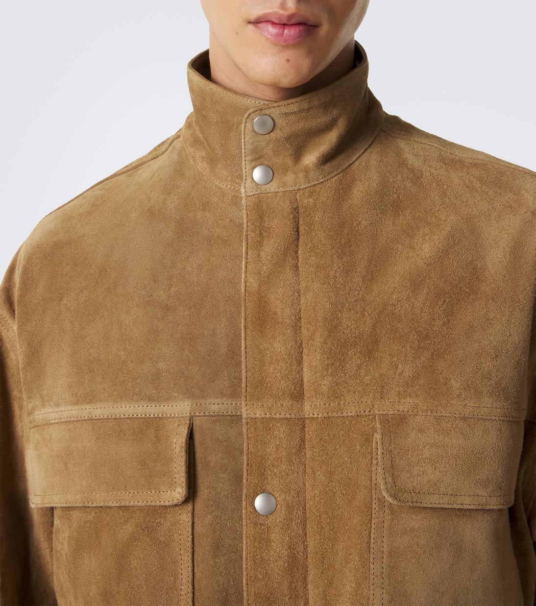 Arma - Doran belted suede jacket