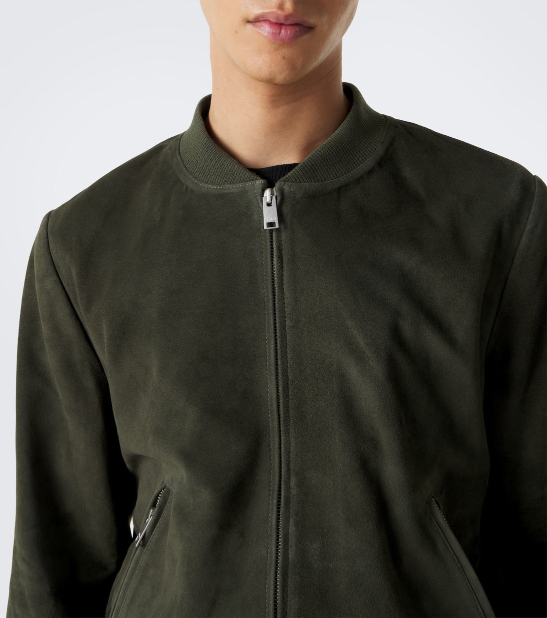 Arma - Didier suede bomber jacket
