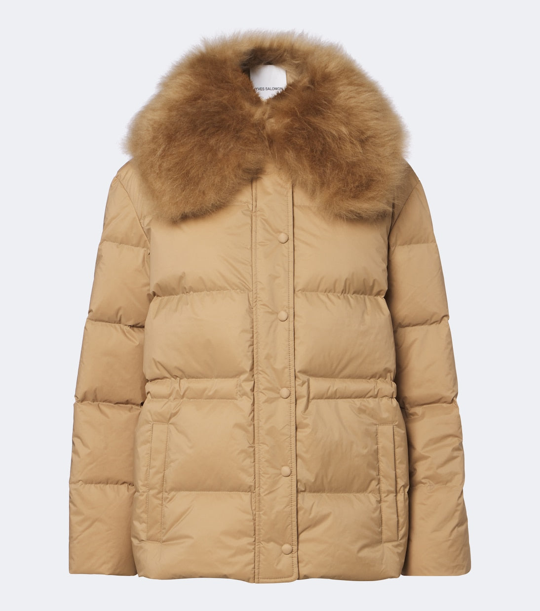 Yves Salomon - Shearling-trimmed down jacket