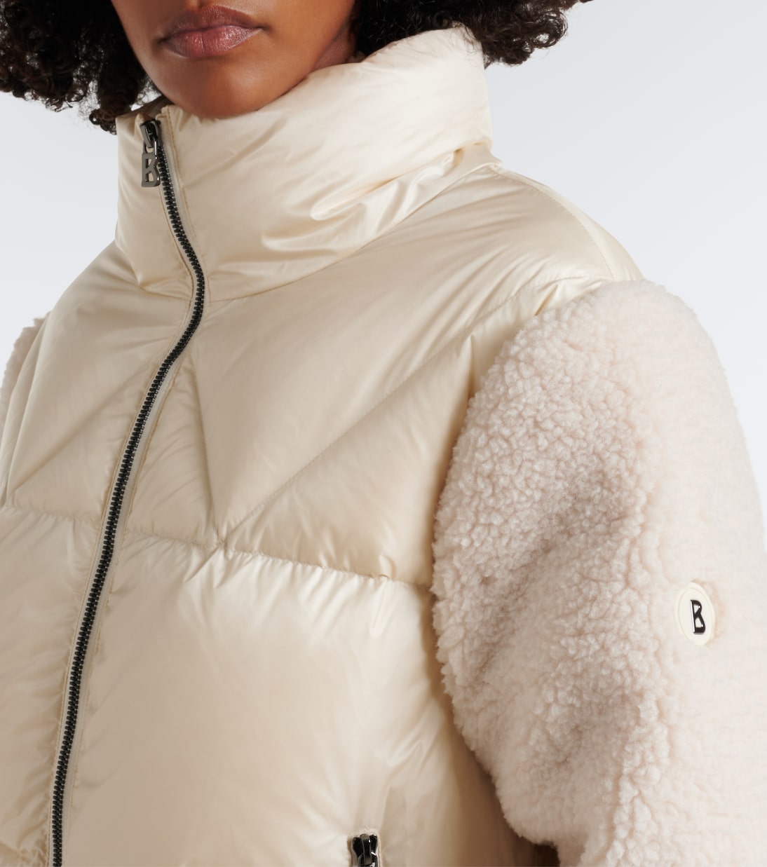 Bogner - Queeny terry-trimmed down jacket