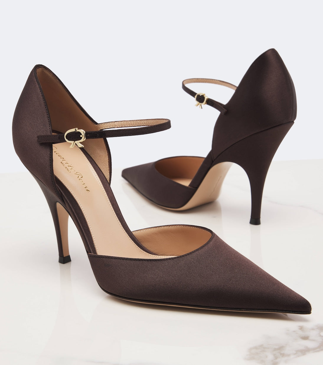 Gianvito Rossi - Sofia satin pumps