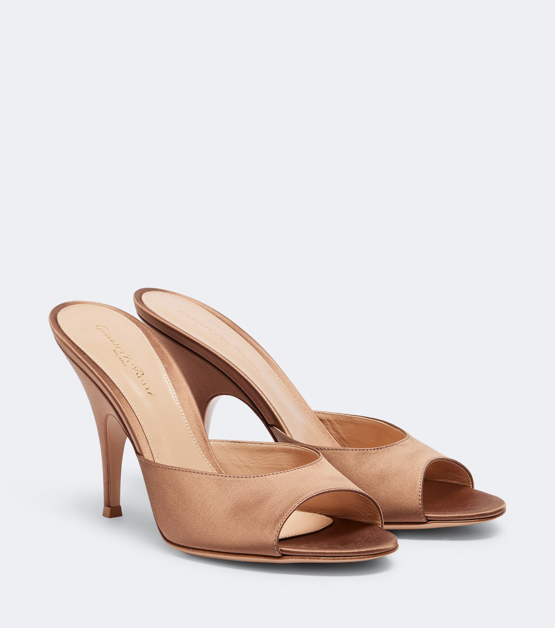 Gianvito Rossi - Sofia satin mules