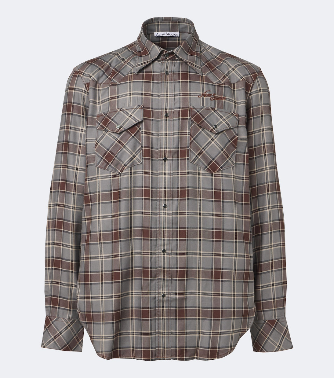 Acne Studios - Checked flannel shirt