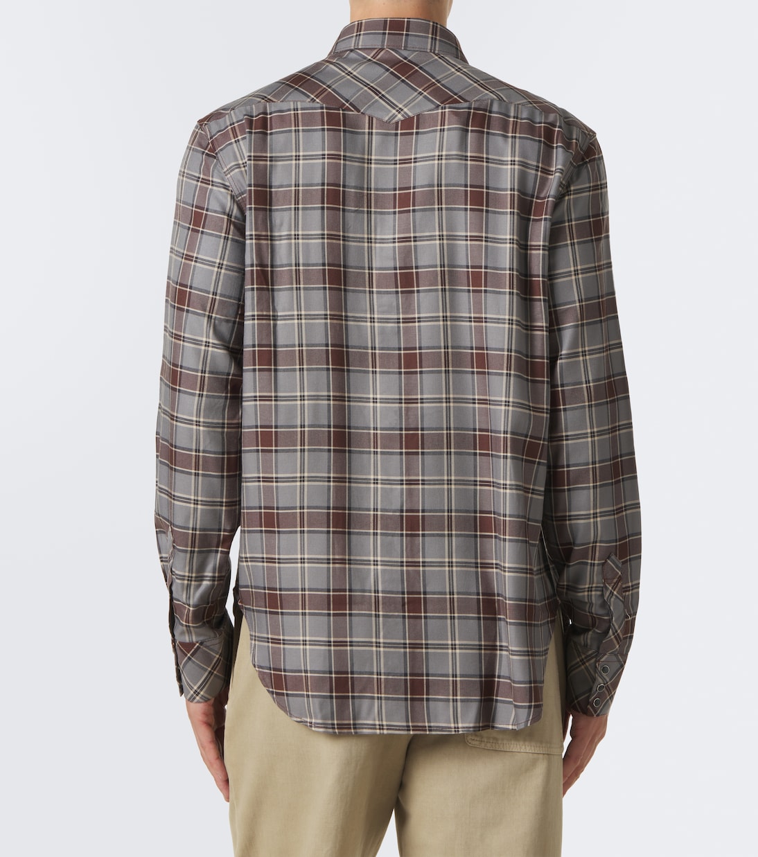 Acne Studios - Checked flannel shirt
