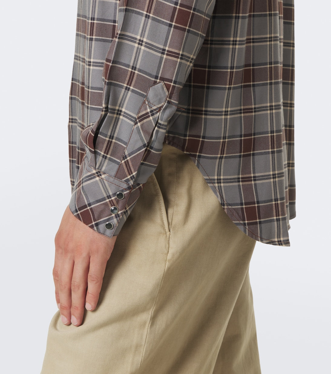 Acne Studios - Checked flannel shirt
