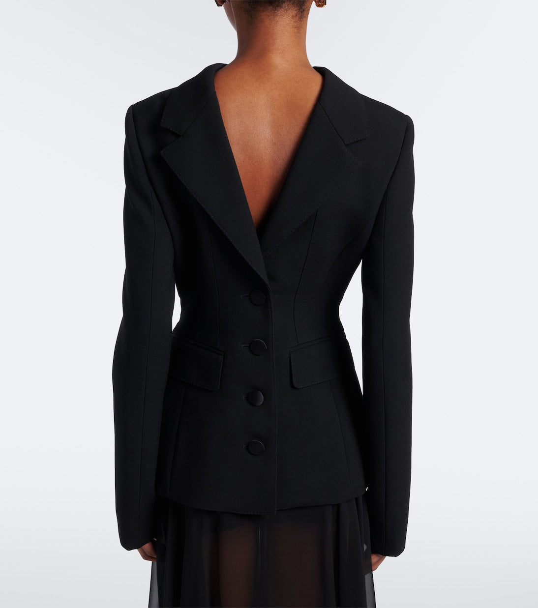 Dolce&Gabbana - Virgin wool crêpe blazer