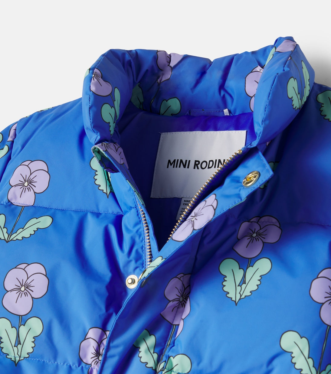 Mini Rodini - Floral puffer jacket
