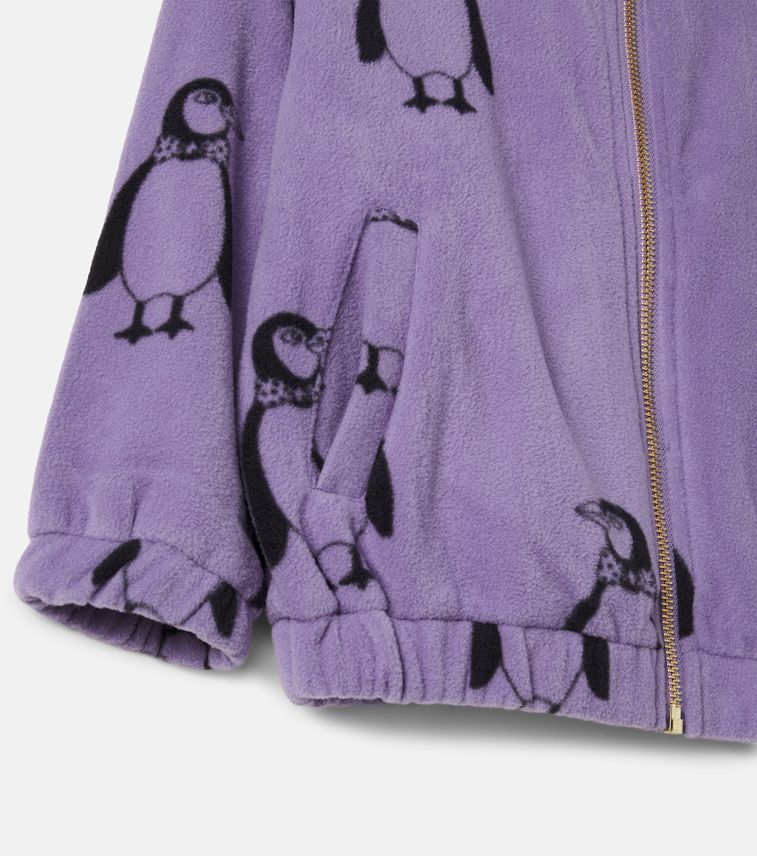 Mini Rodini - Printed fleece jacket