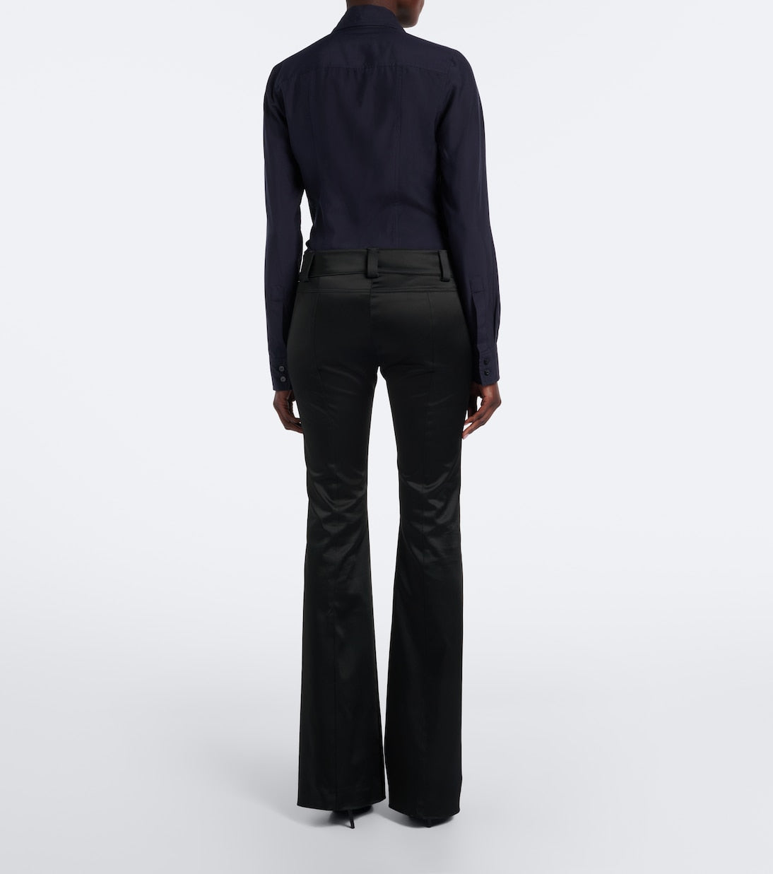 Gucci - Satin flared pants